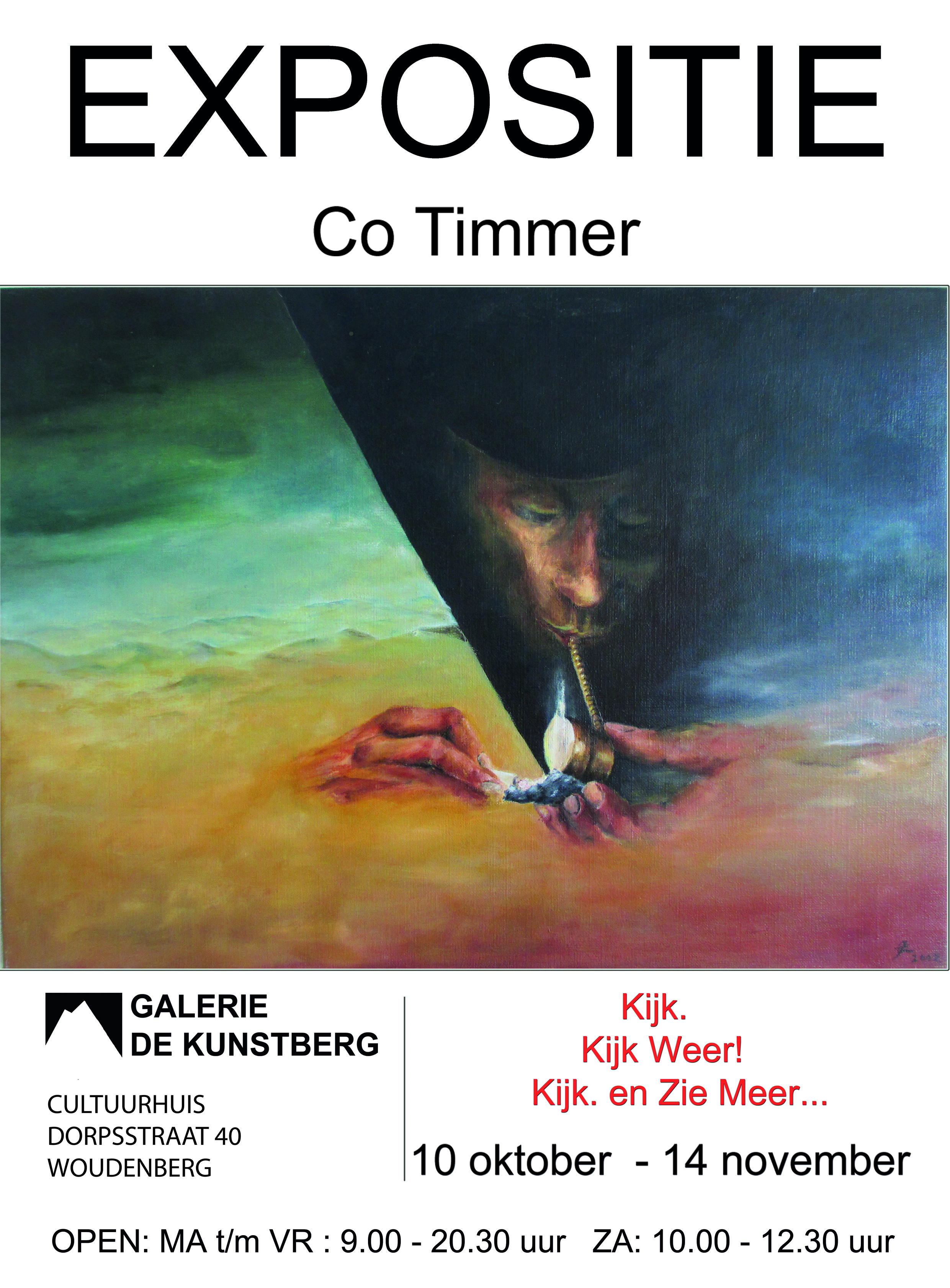 Solo-expositie van Co Timmer