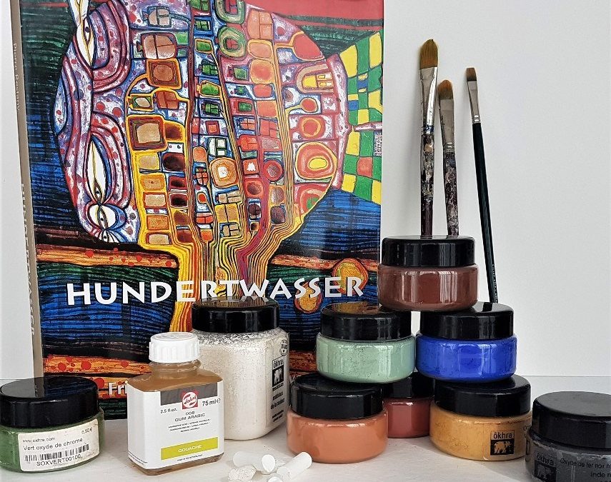 Workshop tekenen en schilderen à la Hundertwasser